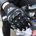 Gants de Moto en Cuir Résistant et Imperméable - Hand Shield