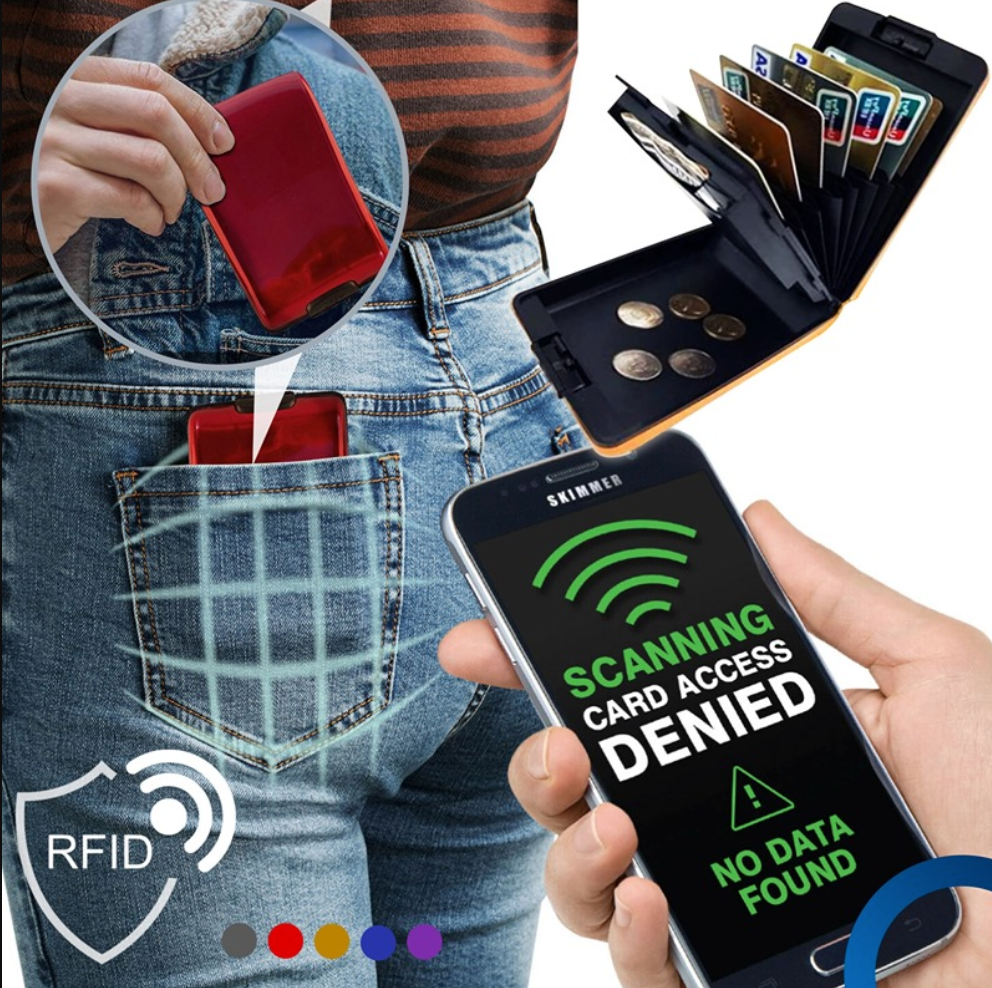 Portefeuille Anti-Vol RFID - Slim Protect