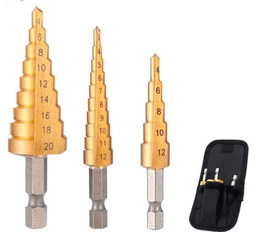 Kit de 3 Forets Étagés en Titane