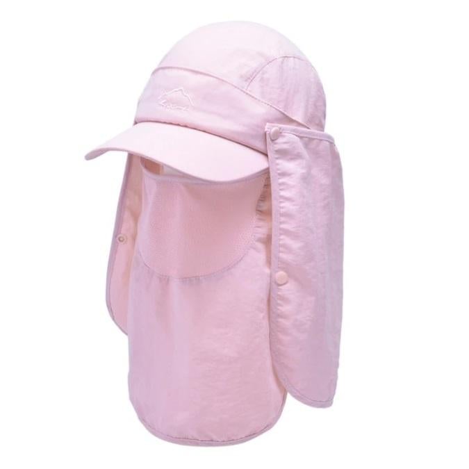 Casquette de Pêche avec Protection UV 4 en 1