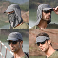 Casquette de Pêche avec Protection UV 4 en 1