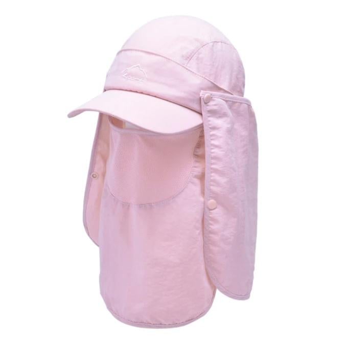 Casquette de Pêche avec Protection UV 4 en 1