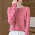 Pull Femme en Maille Douce – Coupe Droite