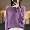 Pull Femme en Maille Douce – Coupe Droite