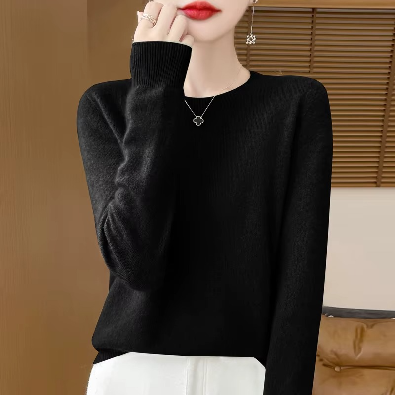 Pull Femme en Maille Douce – Coupe Droite