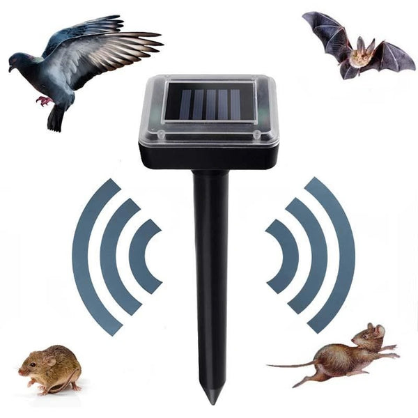 Répulsif Solaire Ultra-Sonique - Chasse-Nuisibles