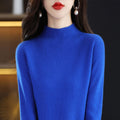 Pull cachemire bleu