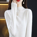 Pull cachemire blanc