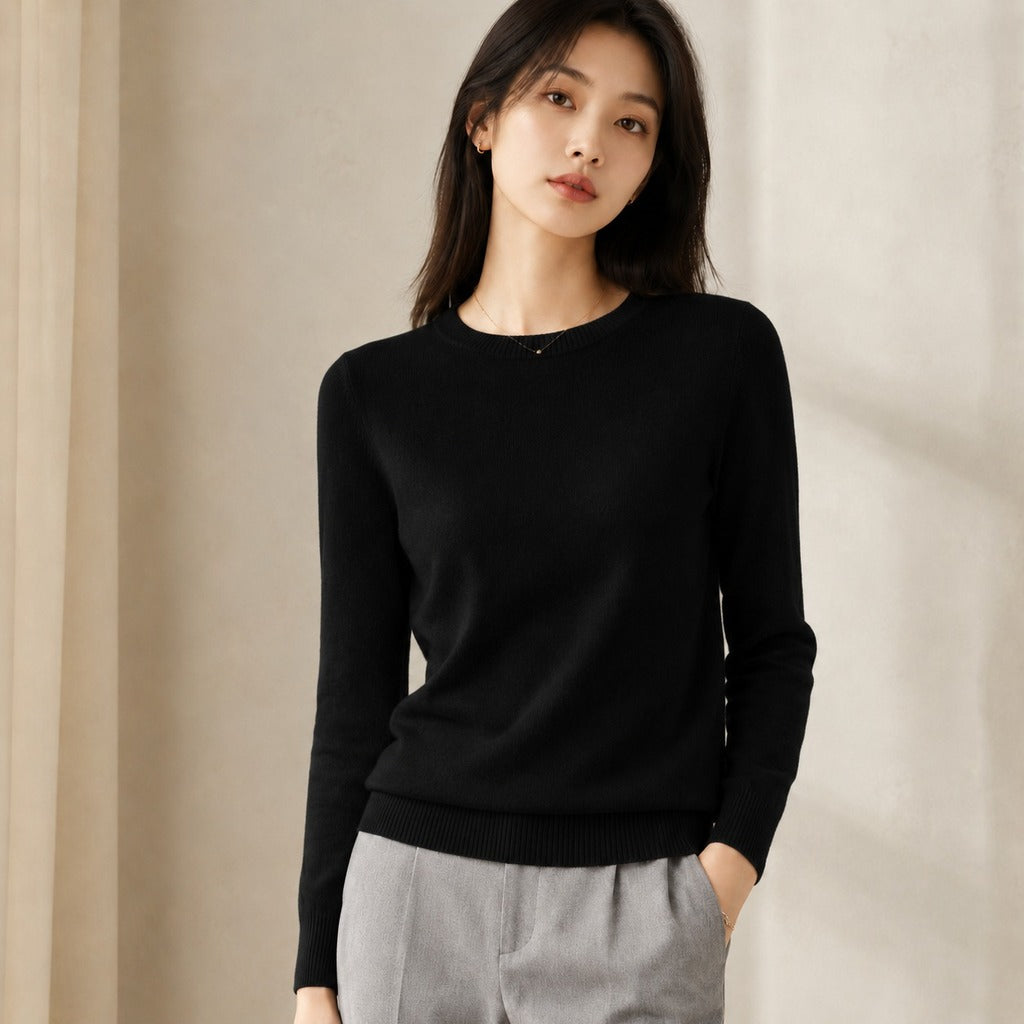 pull-femme-cachemire-slim-col-rond-pull-over-thermique-manches-longues-pour-automne-et-hiver-couleur-02-noir