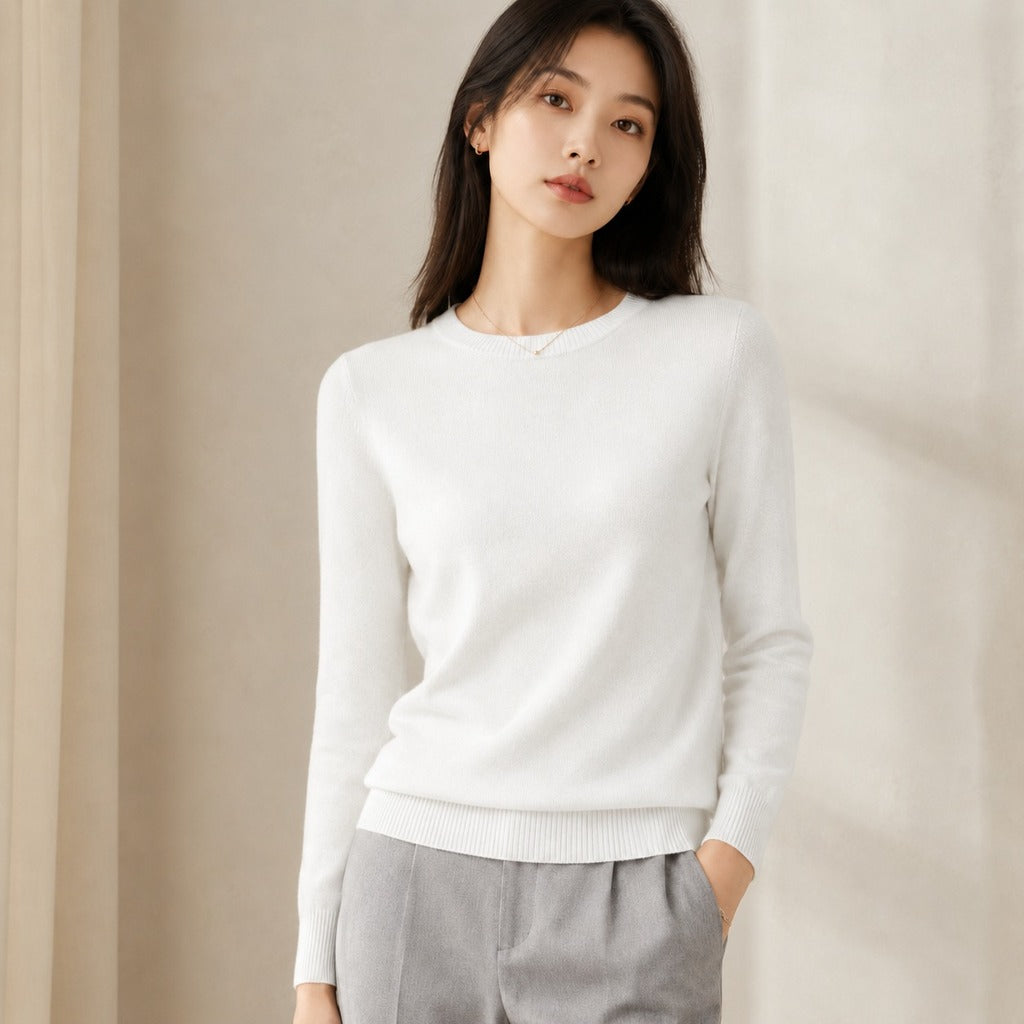 pull-femme-cachemire-slim-col-rond-pull-over-thermique-manches-longues-pour-automne-et-hiver-couleur-07-blanc