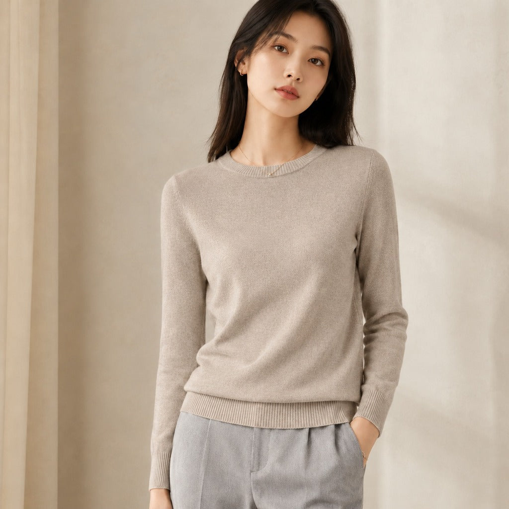 pull-femme-cachemire-slim-col-rond-pull-over-thermique-manches-longues-pour-automne-et-hiver-couleur-08-kaki