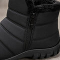 Baskets Montantes Homme Neige Hiver Imperméables Zip 5