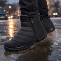 Baskets Montantes Homme Neige Hiver Imperméables Zip 6