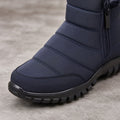 Baskets Montantes Homme Neige Hiver Imperméables Zip 8