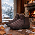 Baskets Montantes Homme Neige Hiver Imperméables Zip 10